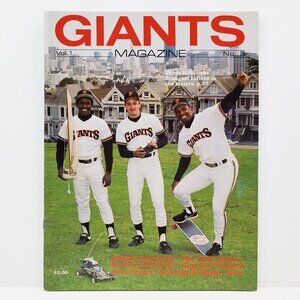 San Francisco Giants Magazine Program Vintage 1986 Vol. 1 #3 MLB 80s Unread